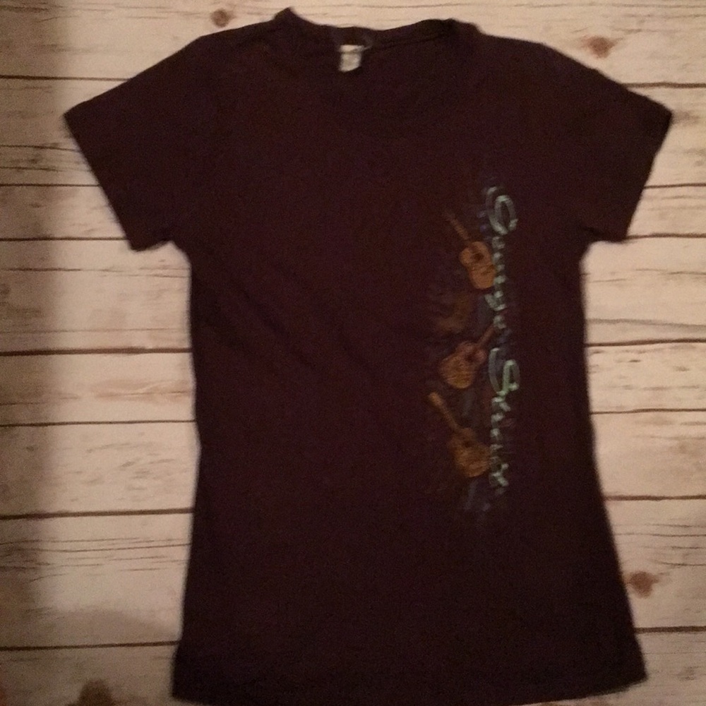 George Strait shirt /  size small cotton / brown